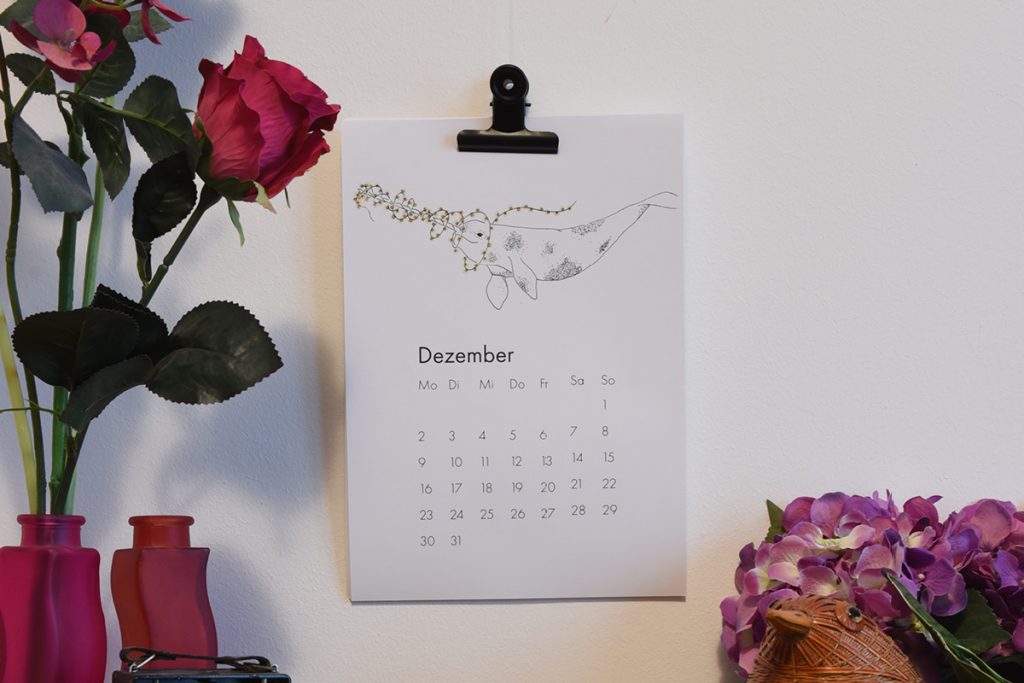 Kalender Illustrationen